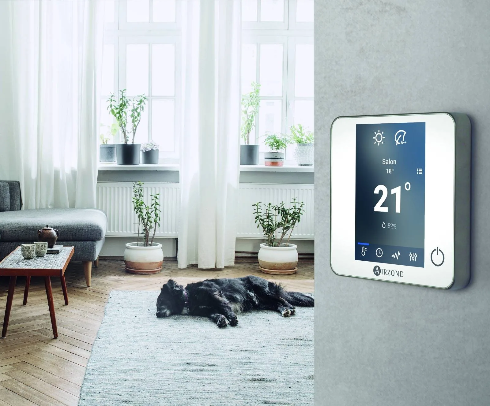 Airzone Flexa zone control thermostat