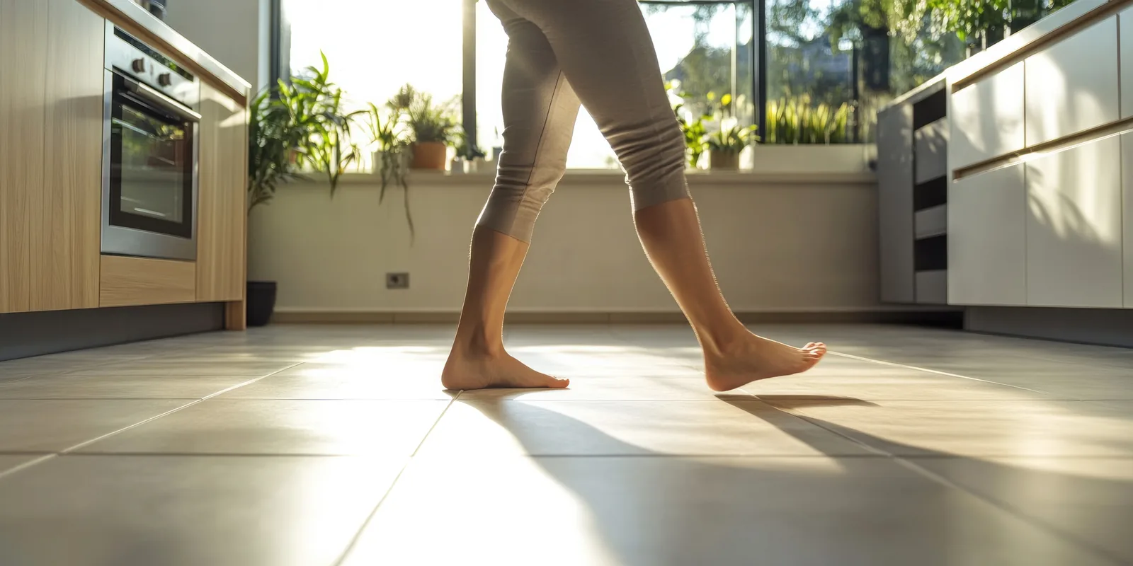 Warm underfloor heated floor, Marbella home