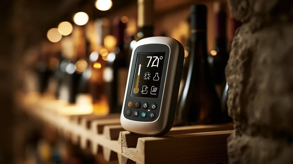 Control de temperatura de precisión bodega de vinos
